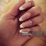 Womens hands with beautiful nails